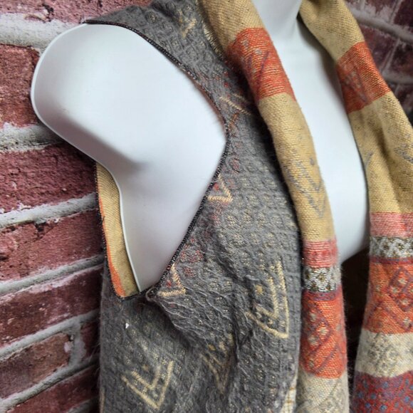 Soft Knit Cardigan One Size | Gray Sleeveless Cozy Layer Quiet Luxury Minimal - Picture 5 of 7